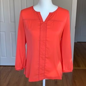 J. Crew Salmon Tunic Blouse